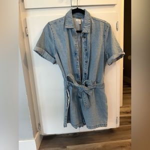 Denim Romper by Billabong x The Salty Blonde, never worn!